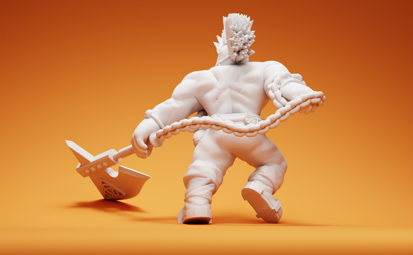 Gotrek Back View