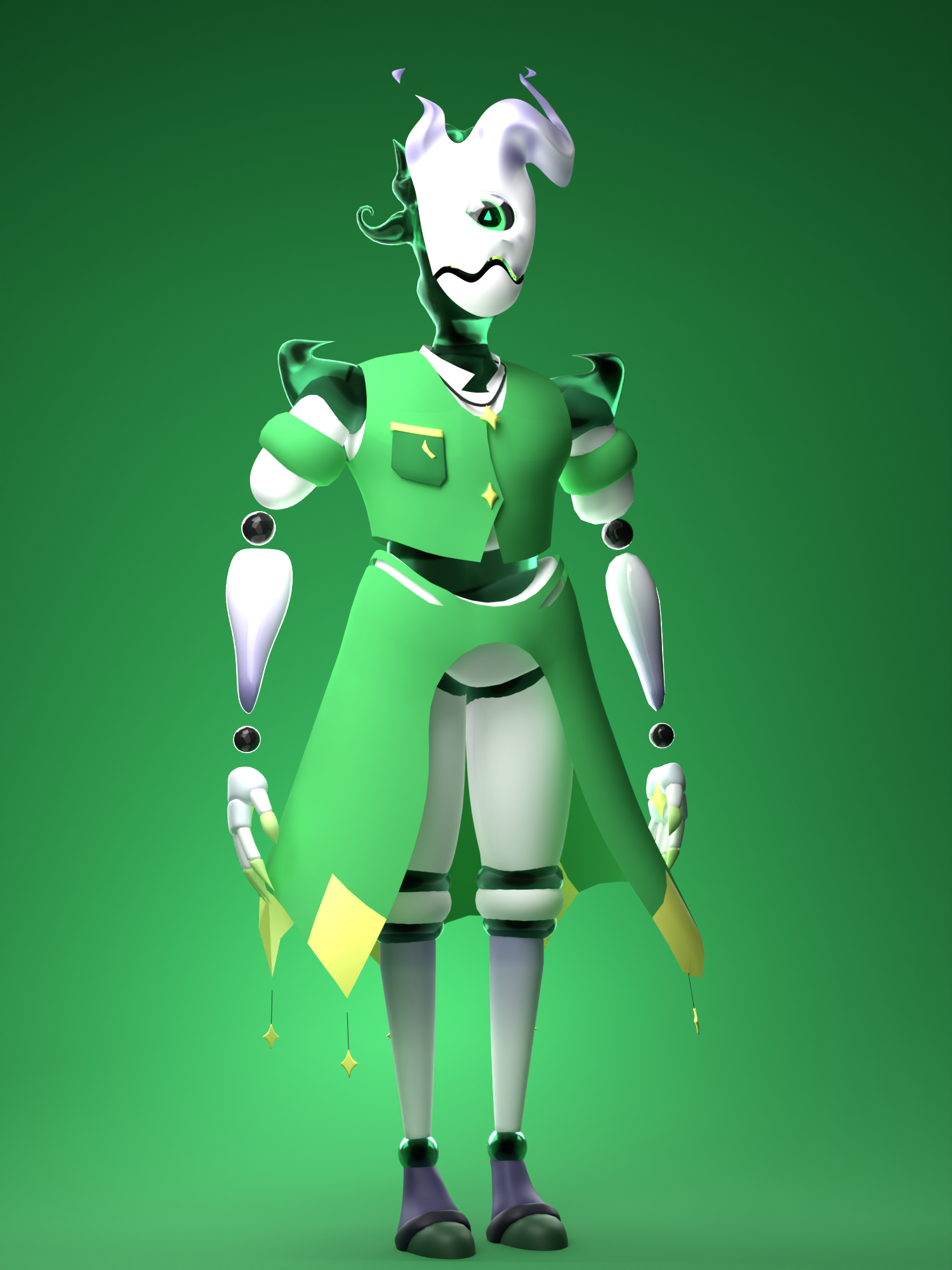 Character Back View